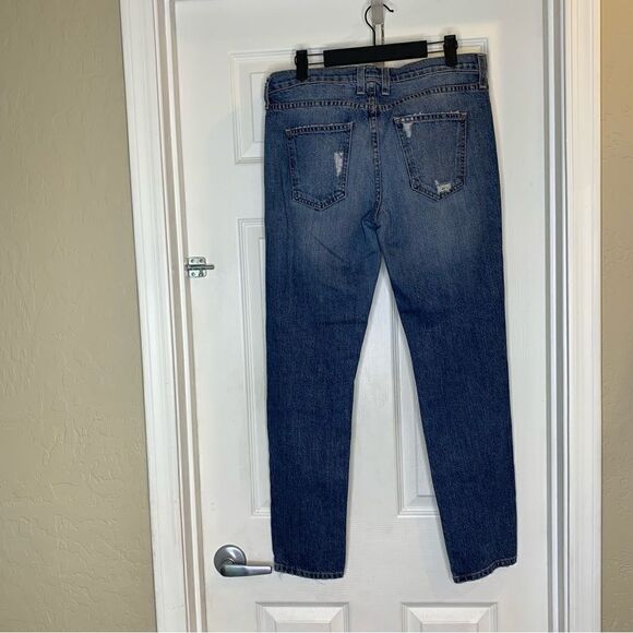 Current/Elliott The Fling Westward Destroy W/Repair Jeans Size 26 - Picture 5 of 9